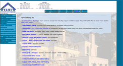 Desktop Screenshot of elitecustomexteriors.com